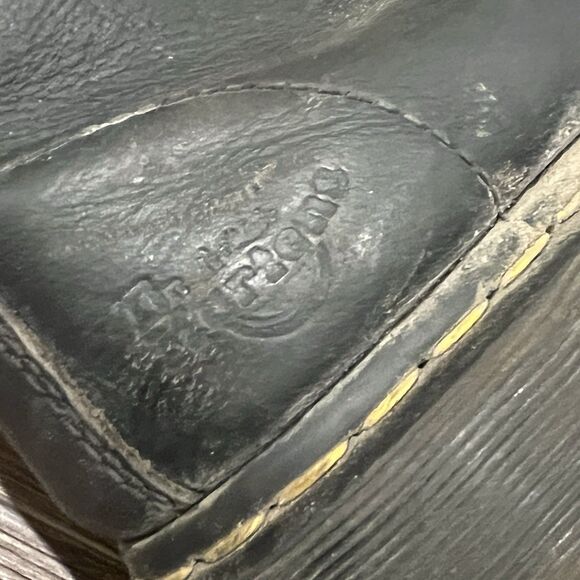 Dr. Martens Maple Zip Steel Toe Safety Shoe Slip Resistant Women's Size 7 Black - Picture 4 of 12